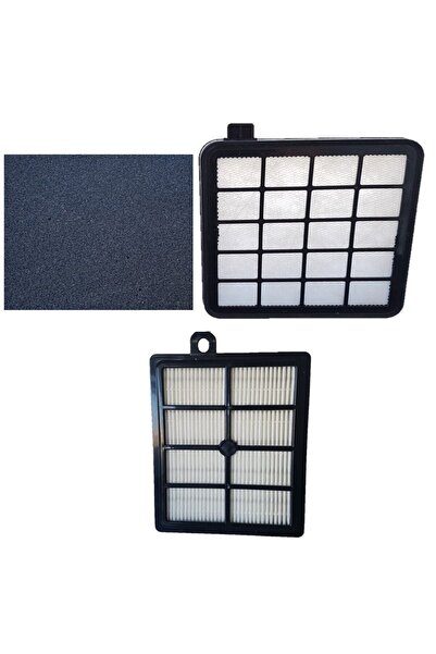 Popüler Arnica Vesta Et14451 - مجموعة فلتر Hepa للمكنسة الكهربائية الكبيرة ال...