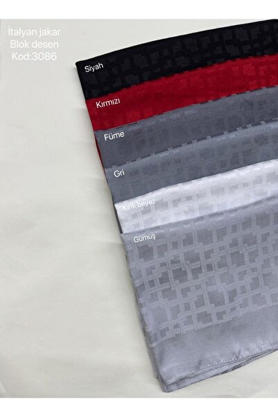 ARMANDA ITALIAN JACQUARD SERIES BLOCK PATTERN BLACK