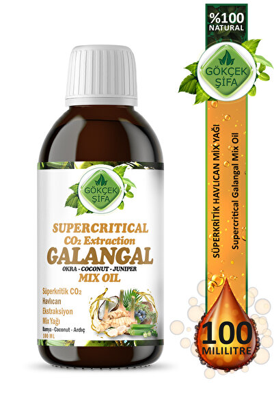 Gökçek Şifa Havlıcan Süperkritik Yağı 100 ml (GALANGAL SUPERCRİTİCAL MİX OİL)