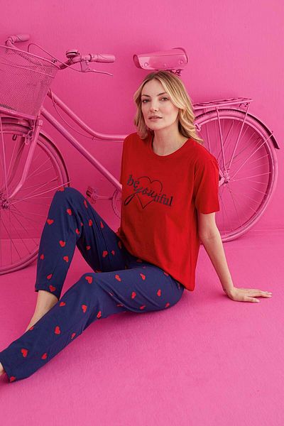 ELİTOL Cotton and Lycra Pajama Set