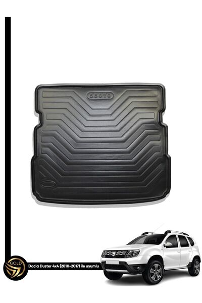 Black Gold Dacia Duster 4x4 2010-2017 3D Lazer Kesim Bagaj Havuzu Rpj