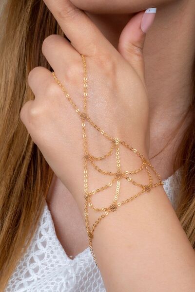 MÜCEVHER SARAYI 22 Ayar Altın Dantel Şahmeran