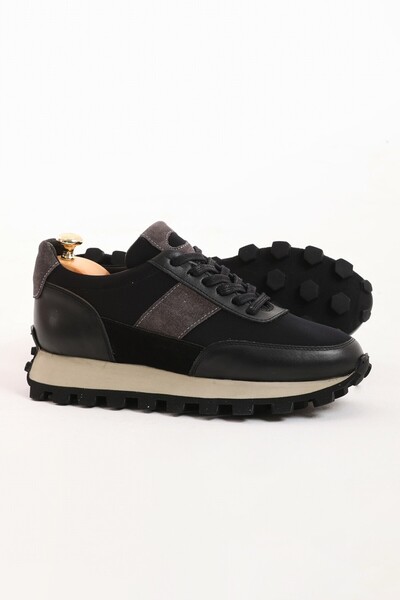 Faruk balkanas Grass Model Natural Deri Rahat Sneaker Ayakkabı