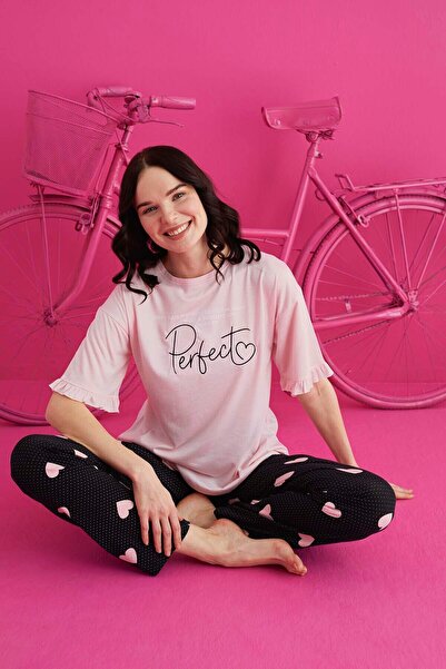 ELİTOL Σετ πιτζάμες από βαμβάκι και λύκρα