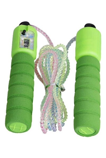 TURKAFONE Otomatik Sayaçlı Ip Atlama Halatı Ipi Kondisyon Fitnes Spor Kondisy...