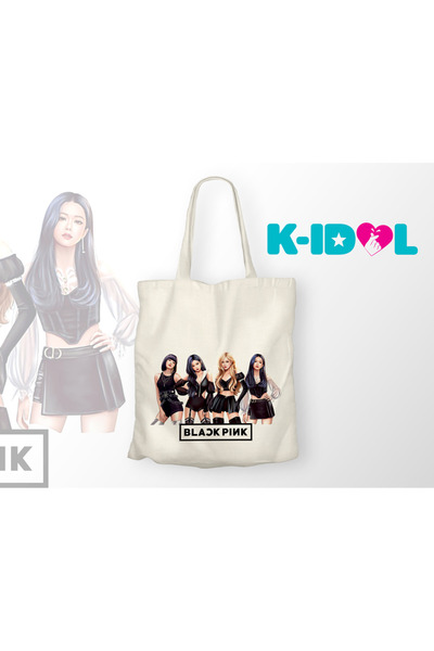 KİDOL Blackpink Tote Bag - Black Girls