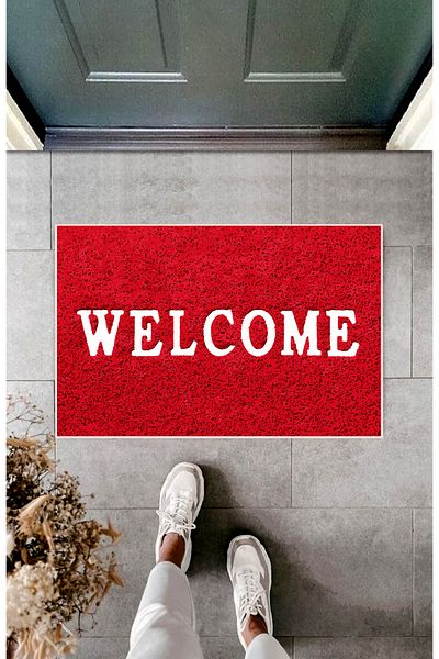 Royalte 50x70cm Sponge Free Welcome Door Mat Carpet Woven