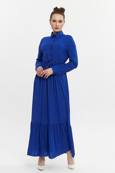 Jamila Rochie de damă cu nasturi, cu nasturi, hijab