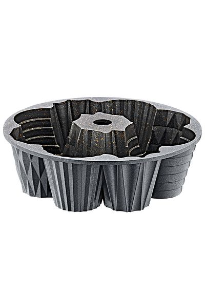 OMS 3519 Model - 16 Piece Bio Granite Full Dowry Set, Anthracite Body - Gold Detailed