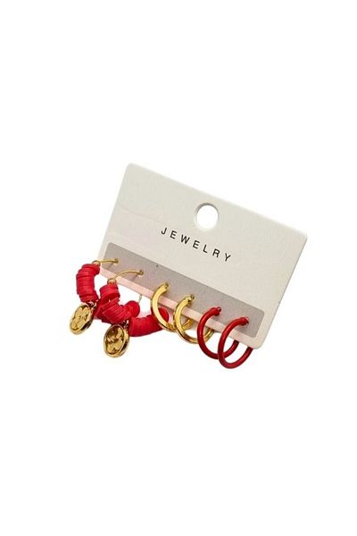 JEWELRY أقراط نسائية أنيقة مع 6 خيارات للألوان