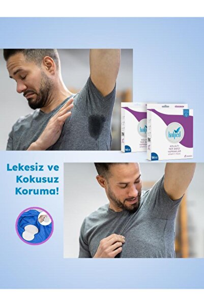 KOLPED Koltuk Altı Pedi Ter Emici Yapraklar 84 Adet ( 6 Kutu)