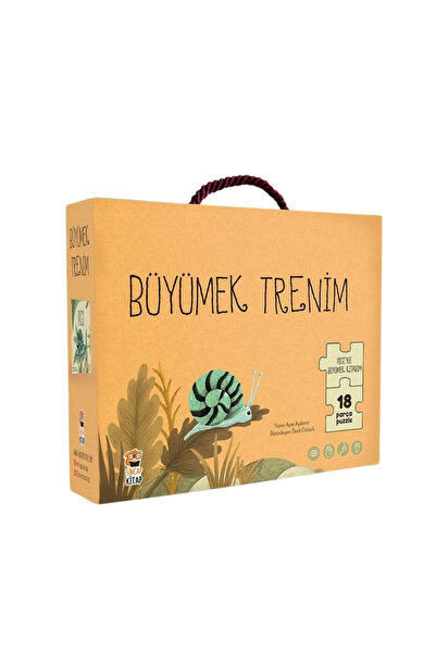 Sincap Kitap Büyümek Trenim/Pigiyle Büyümek Kitabım 0-3 Yaş Okul Öncesi Hikay...