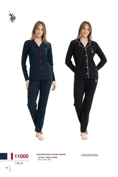 U.S. Polo Assn. Set de pijamale model 11000