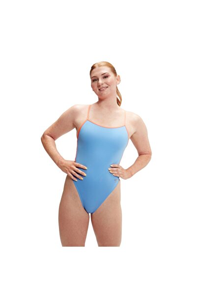 SPEEDO Solid V Back Kadın Yüzücü Mayosu