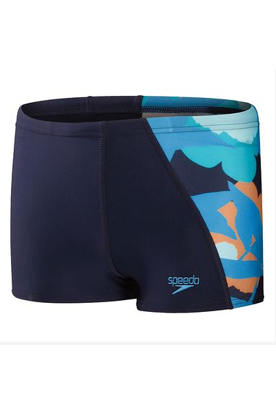 SPEEDO Allover Leg Aquashort Boy Swim Trunks