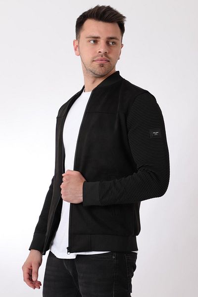 ByTrend Πλεκτά Suede College γιακά Εποχιακά Παλτό PLDP 2977