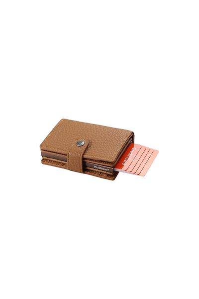 WalSmart Leather Wallet with Smart Mechanism - Multiple Floter