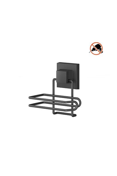 EYM Ef-271 Model Techno Wire - Adhesive Black Toilet Wc Paper Holder