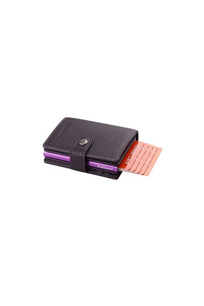 WalSmart Leather Wallet with Smart Mechanism - Multiple Floter