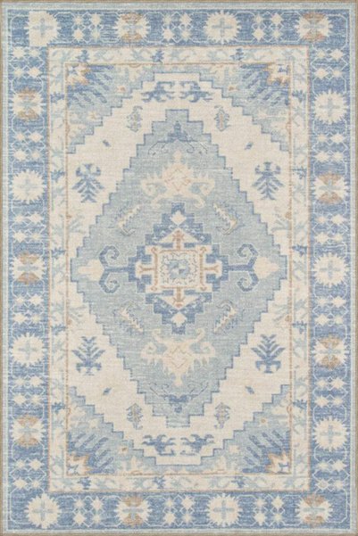 Rugs Modern Halı سجادة ديكور الماس الأزرق وسجادة قابلة للغسل miravip9619