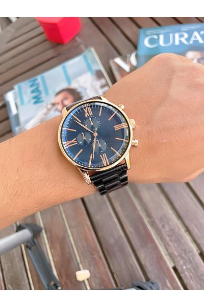Bimodabu Men's Wristwatch - Roman Numeral and Stylish Design