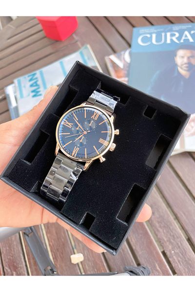 Bimodabu Men's Wristwatch - Roman Numeral and Stylish Design