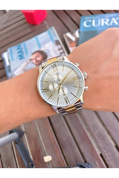 Bimodabu Men's Wristwatch - Roman Numeral and Stylish Design