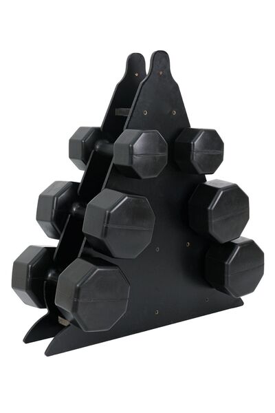 Besinistanbul PS SPOR 3 ÇİFT DAMBIL SET 5KG + 7KG + 9KG + STAND