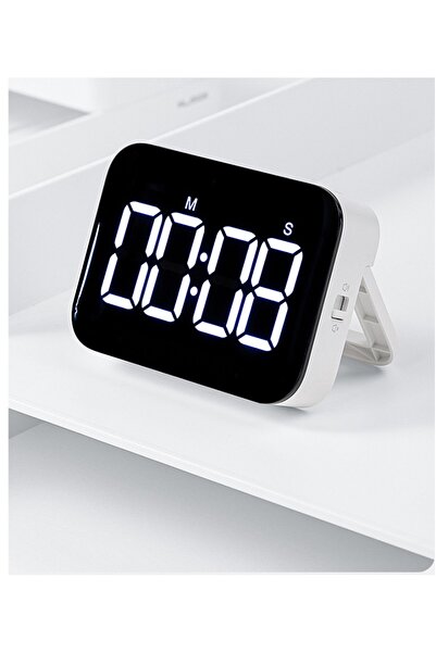 RICHIE Mutfak saati dijital zaman tutucu alarmı timer led ışıklı zaman tutucu