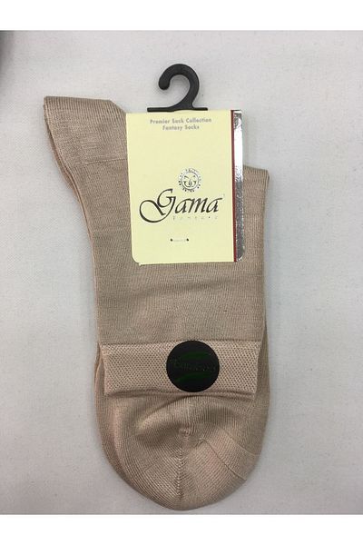 Gama Çorap Ανδρικά μποτάκια από μπαμπού 100% φυσικό νάιλον μονόχρωμο Conch Thin Summer