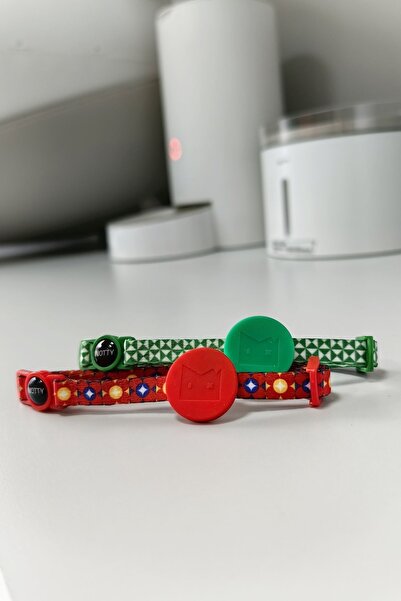 Notty Akıllı Kedi Tasması, Notty Ürünleri İle Kullanılabilir, 2'li Boyun Tasması