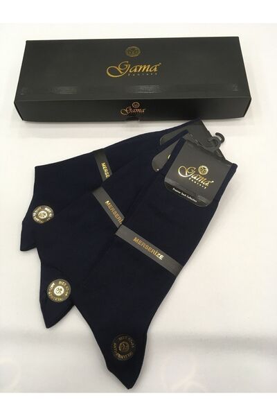 Gama Çorap 3 τεμάχια 100% Mercerized Nylon Λεπτές καλοκαιρινές ανδρικές κάλτσες