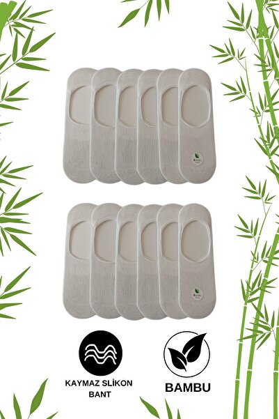 stellare Силиконови бамбукови балерини - комплект от 12 унисекс неплъзгащи се чорапи