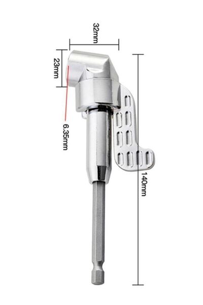 COMBAT 12 Parça 1/4'' Bits Uç Ve Köşe Vidalama Adaptörü Seti