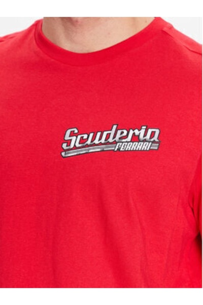 Puma SCUDERIA FERRARI PATTERNED MEN'S TEE