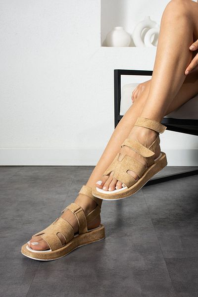 ZENNESHOES Rebeca Women's Sandals - Ankle Wrap Design