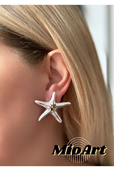 MioArt أقراط بنمط نجم البحر