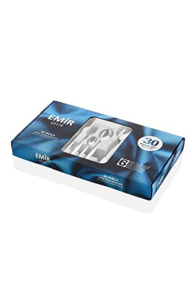 Emir Çelik 30 Parça Çatal Kaşık Takımı