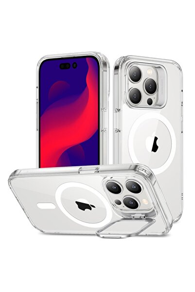 ESR Iphone 14 Pro MagSafe Standlı Şeffaf Kılıf