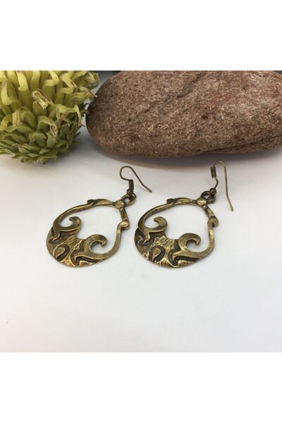 Porsuk Alternatif النمط العرقي يلقي الأقراط