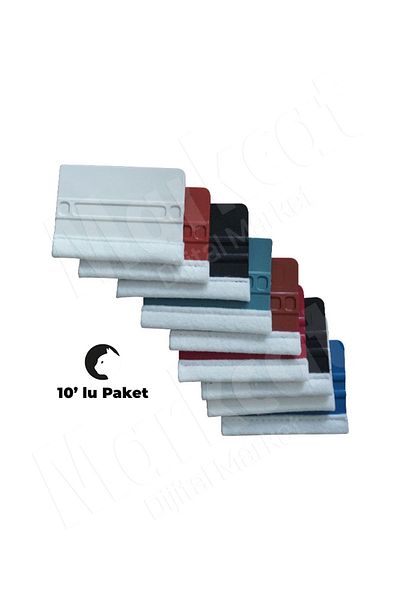 markcat 10 Pieces of Felted Ragle - Foil and Glass Film Adhesive Apparatus