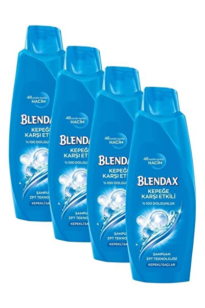 Blendax Kepeğe Karşı Etkili Şampuan 500 ml X 4 Adet