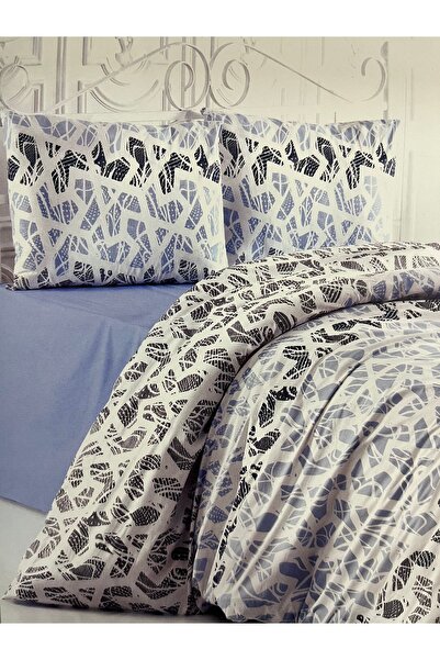 SelfyHome Σετ Παπλωματοθήκη διπλού κρεβατιού Pera 100% βαμβάκι Ranforce 3801-6