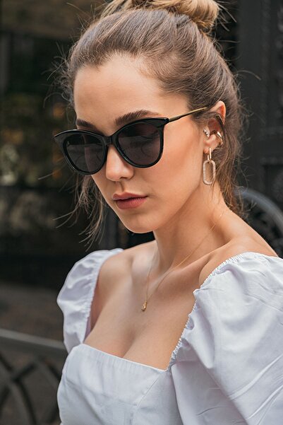 Monvago نظارات شمسية نسائية بمقبض معدني Mv 19771