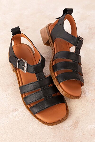 Gondol Women's Genuine Leather Comfortable Daily Sandals Byz.271
