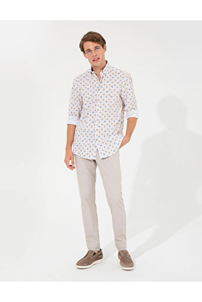 Pierre Cardin Erkek Bej Gömlek G021Sz004.000.1374689