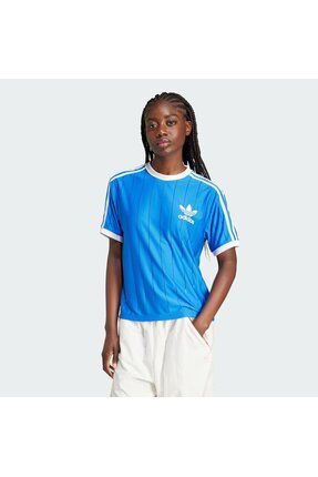 adidas Adicolor 3 Stripes Pinstripe Kad n Ti ort Fiyat Yorumlar Trendyol