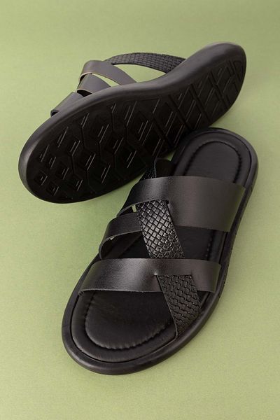 Gondol Genuine Leather Men's Slippers - esm.448
