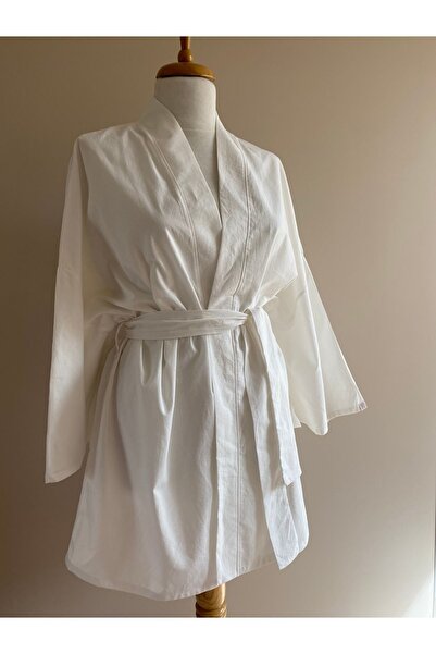 ki-nua studio Vina Kuşaklı Unisex Kimono Ceket