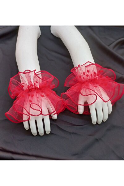 es moda shop Little almira kız çocuk çıkarılabilir manşet kırmızı